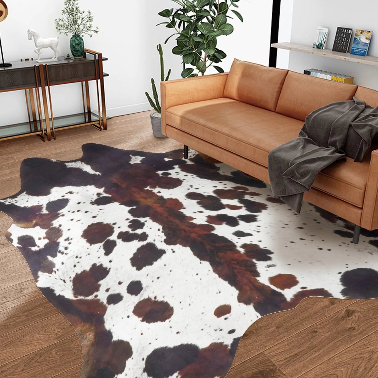 Faux Cowhide Western Rug (10x8 FT)
