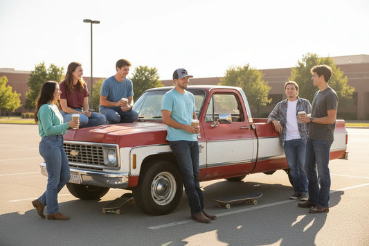 Kimes Ranch Replay Trucker - Heather Grey/One Size
