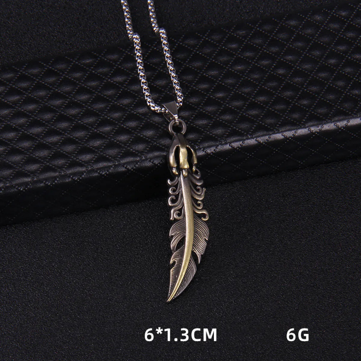 Feather Necklace Pendant