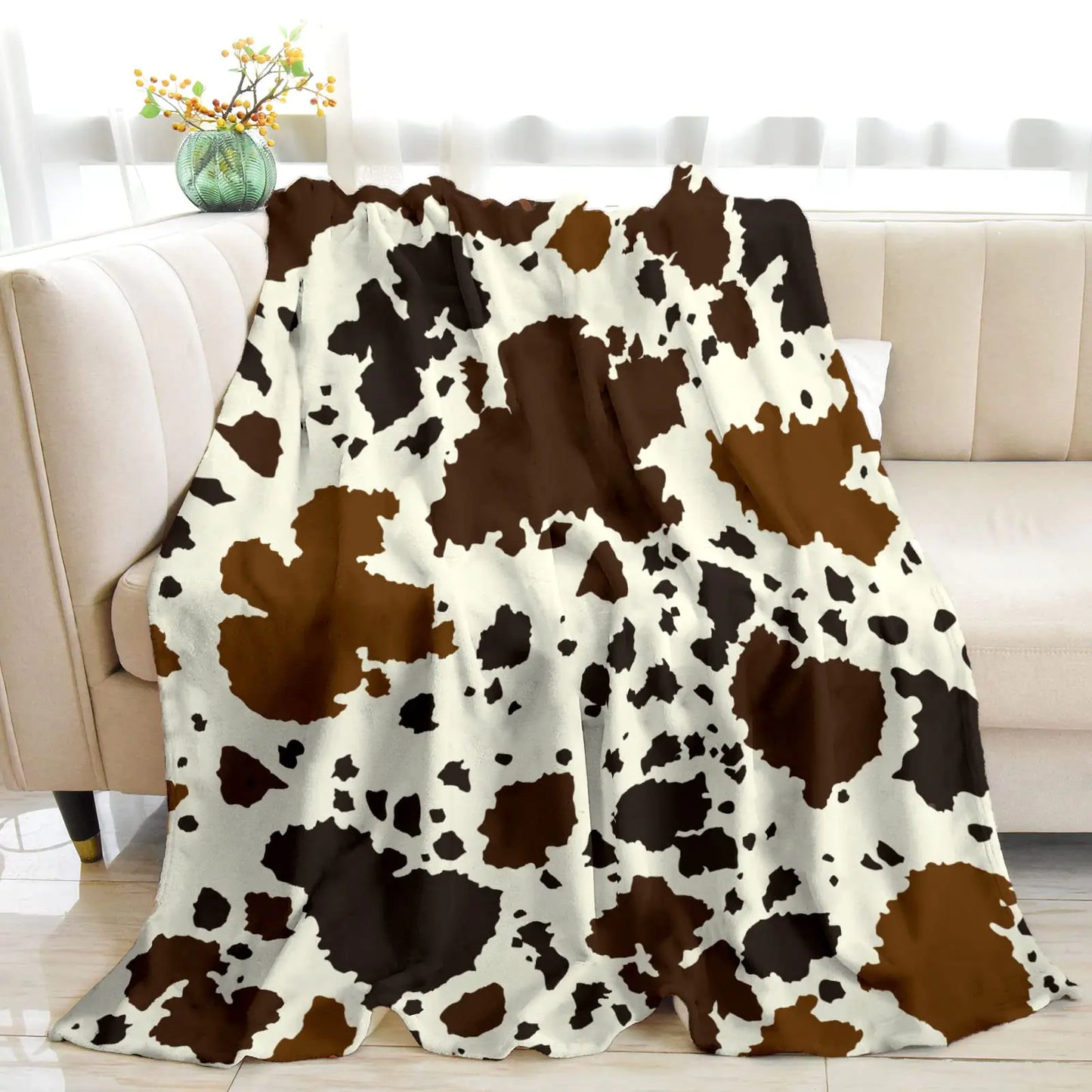 Cow Print Blanket 40"x50"