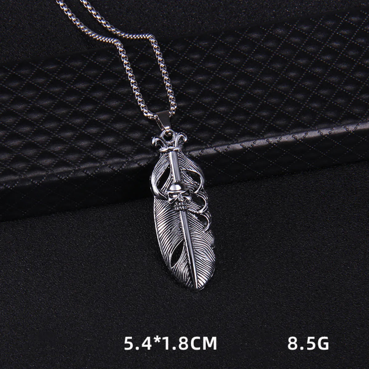 Feather Necklace Pendant