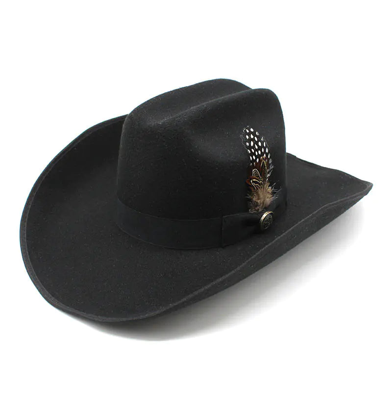 Western Felt Cowboy Hat