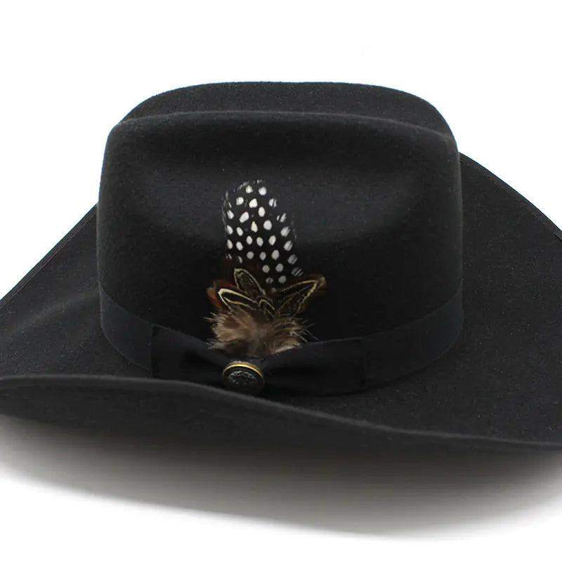 Western Felt Cowboy Hat