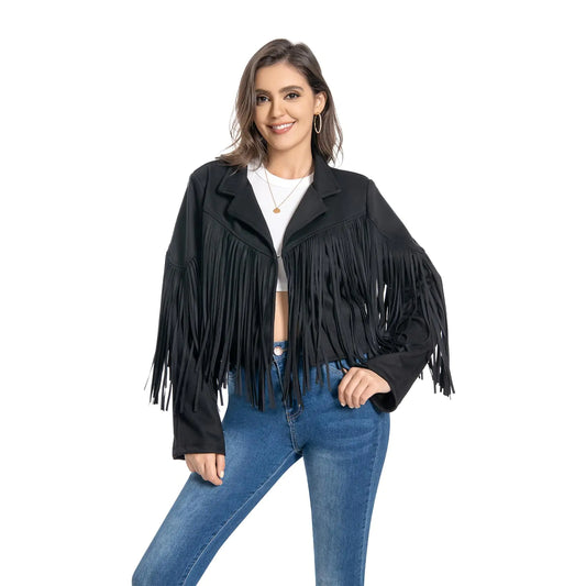 Western Fringe Cowgirl Jacket